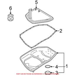 Audi Transmission Filter Gasket 09L325443